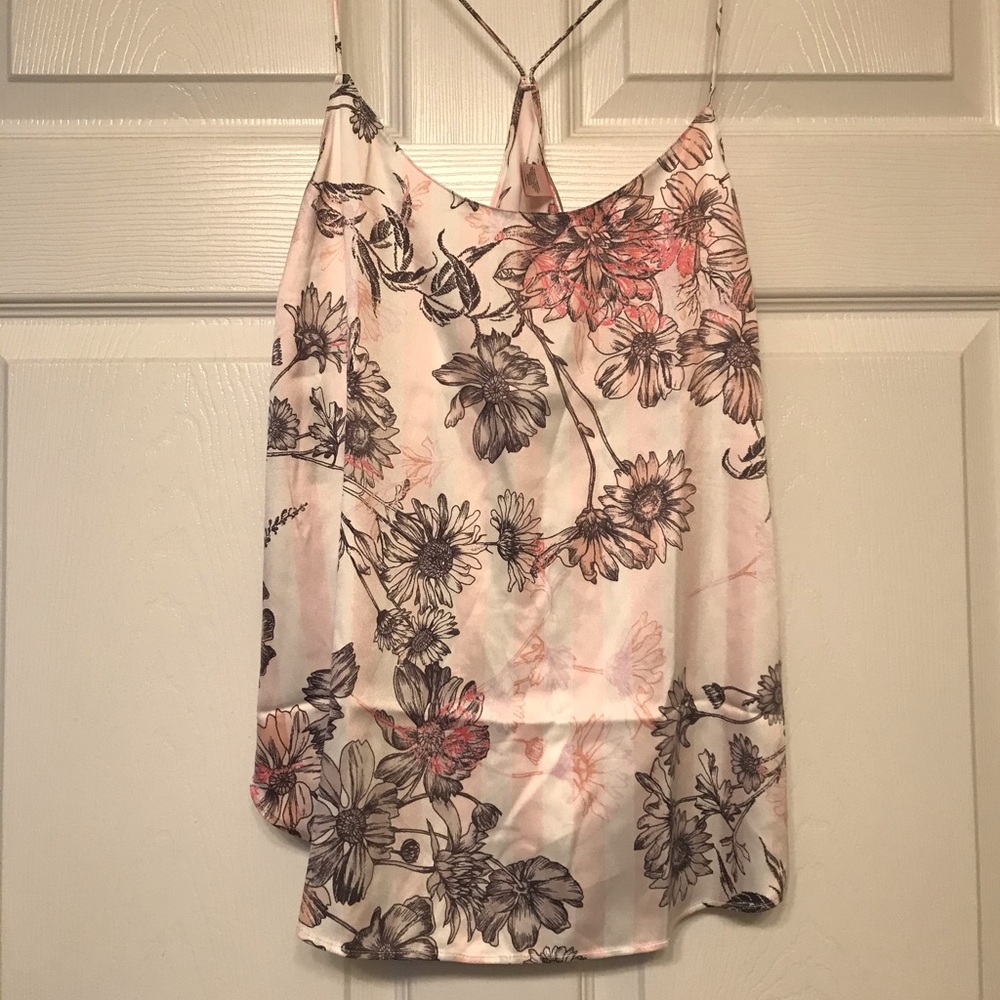 Victoria’s Secret satin racerback cami top